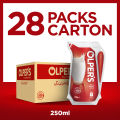 Olper's Full Cream Milk Ecolean 250ml Pack 28. 
