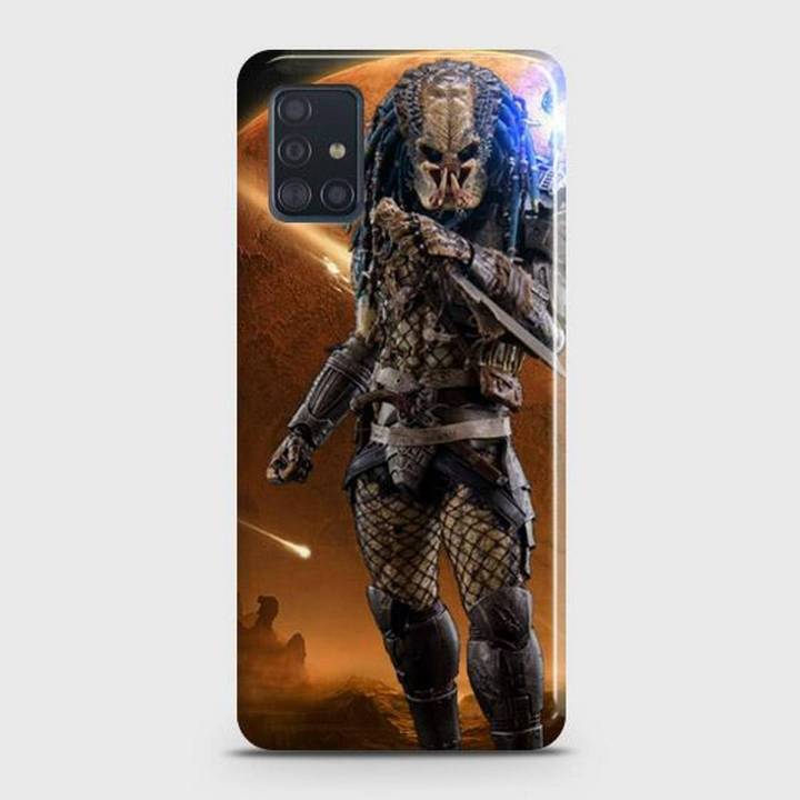 Samsung Galaxy A71 Cover Fortnite Character Skelton Hard Cover- Design 45 Case