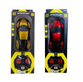 Rechargeable LED Light RC Racing Car with Remote Control for Kids - High-Speed Sports Car Toy for Boys & Girls. 