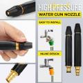 New Upgraded Car Wash Bike Wash Car Wash High Pressure Water Gun Garden Hose Sprinkler Metal Foam Throwing Car Washing Tool Washer Garden Sprayer. 