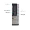 OptiPlex 9010 Desktop Gaming Pc Intel Core i5-3470 3.2GHz 3rd Generation 8GB 500GB Hard 23 Inch wide Screen LED free Keyboard Mouse -2GB Graphic card - GTA 5 & PUBG or Call Of Duty Games Installed. 