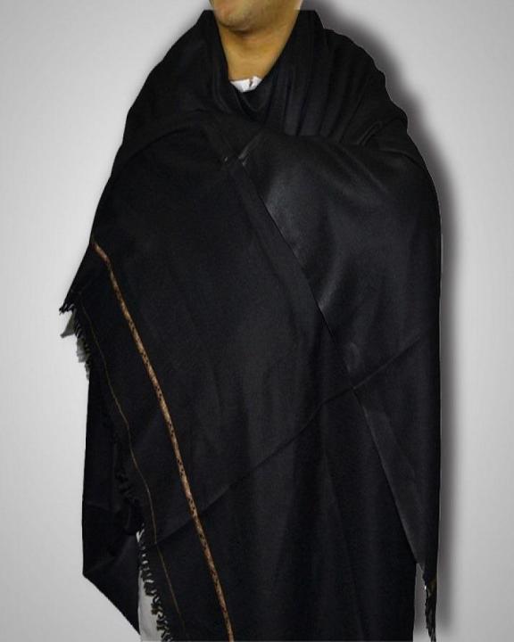 Fancy%20Wool%20Shawl%20For%20Men%20Warm%20Muree-Black%20-%20Image%205