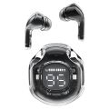 Original TWS Wireless Bluetooth 5.3 Headphones | Earbuds with Transparent Cover | Noise Reduction Stereo Earbuds Handsfree Call Headset with Mic and Charging Box. 