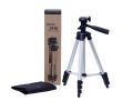 Universal Tripod Stand for Mobile Phones and Cameras with Mobile Phone Holder, 3.5 Feet Adjustable and Portable best for DSLR Live Stream, and Vlogging Model 3110 with Box and Free Bag. 