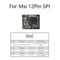 Remote Card 12 Pin SPI TPM2.0 Security Module for MSI Motherboard. 