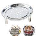 Stainless Steel Steamer 3 sizes - different size- 8, 9 , 11 , 13 , 15 inches Stock Pot Steaming Tray Stand –. 