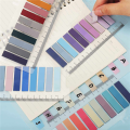 Sticky Tabs Book Tabs Repositionable Color Page Markers Transparent Sticky Note Tabs, Post Stick. 