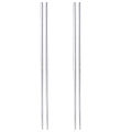 Metal Chopsticks Premium Quality, Set of 10 Reusable 304 Stainless Steel Chopsticks Set, Non-slip Dishwasher Safe Lightweight Reusable Chop Sticks Japanese Korean Food Sticks. 
