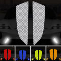 Car Reflector Stickers Reflective Exterior Car Front Bumper Decals Warning Tape. 