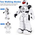 ARANEE RC Robot Toy for Kids, Intelligent Programmable Robot with Infrared Controller Toys, Dancing, Singing, Led Eyes, Gesture Sensing Robot for Kids (Black) UK IMPORT. 