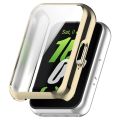 Full Coverage TPU Electroplated Watch Protective Case For Samsung Galaxy Fit 3. 