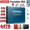 Lenovo Portable SSD External hard drive High-speed Mobile Solid State Drive 128TB External Storage Decives Hard Disks for PCMac. 