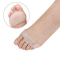 2PCS Silicone Gel Open-toed Toe Pads Sleeve Forefoot Cushions Toe Protector for Feet High Heels Foot Cover Metarsal Pain Relief Toe Cover. 