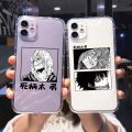 【Promise Eoonis】Anime My Hero Academia Shigaraki Tomura Phone Case For iPhone 12 11 13Pro MAX XR XS SE20 7 X 8 6Plus Shockproof Soft Cover Shell. 
