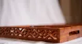 Handmade Wooden Tray with Cutwork Design |Pakistani handicraft Wooden Trays |Home Decor, Gift Set Kitchen, Living Room | Serving Tray for Hotels & Restaurants | Trays Serving For Breakfast | Wood Tray Set | Wooden Collection | Wood Decorations | Wonde. 