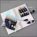 Mini Cute bottle Shape Planet Colourful Highlighter (Random Colour). 