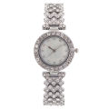 Lanz Foreign TradeNew Diamond Fashion Diamond-Embedded Shell Surface Girls Watch Women's Watch Bracelet Manufacturer One Piece Dropshipping-waterproof fashion wrist watches business luxury watch. 