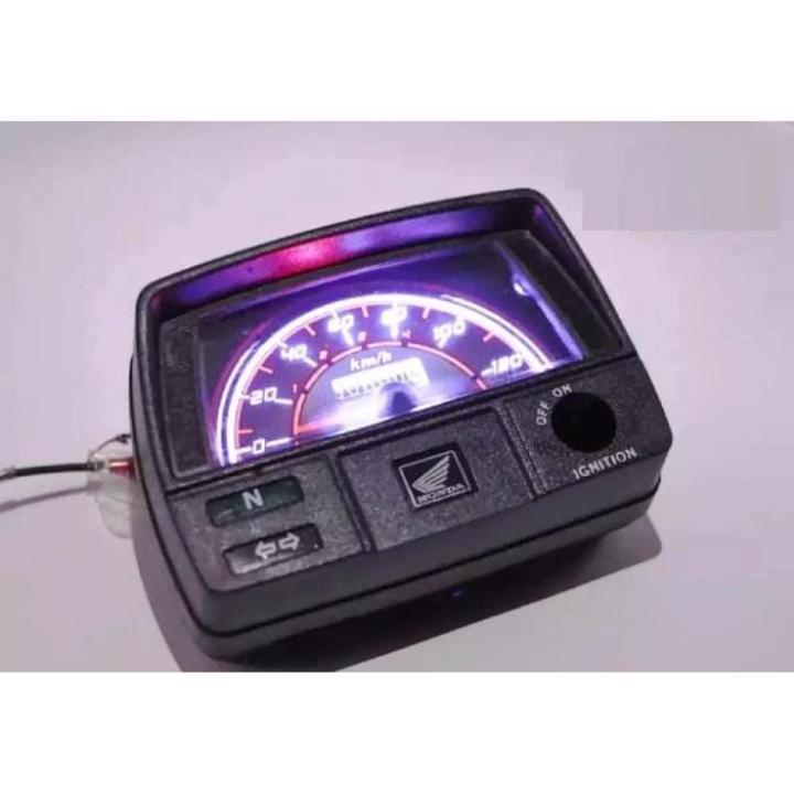 LED Backlight Glow Meter Speedometer for Honda CD 70 Motorcycle (New Model
