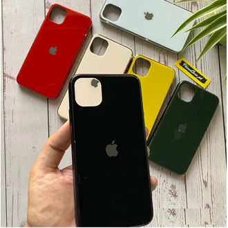 High Quality Luxury Back Shine Tempered Glass Case For Iphone 11 Pro Max