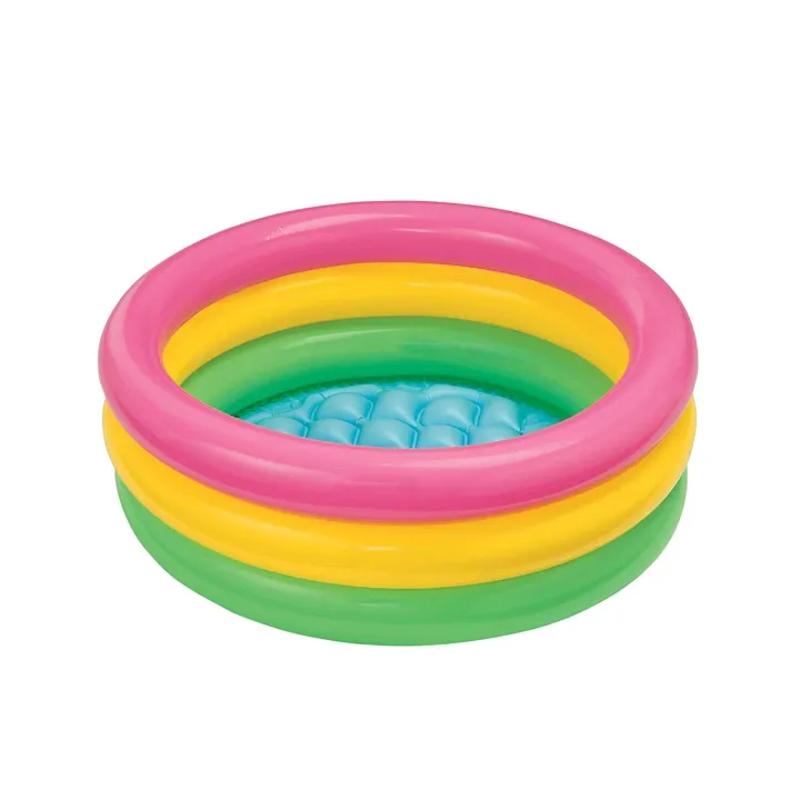 Inflatable%20Swimming%20Pool%20Round%2024"%20x%208.7"%20For%20Indoor%20Outdoor%20Summer%20Pools%20(Pack%20of%201),%20Kid's%20Swimming%20Pool%20Intex%20Baby%20Bath%20Tub%20Sunset%20Glow%20Swimming%20Pool%20for%20Kids%20Enjoyment%20(2ft)%20-%20Image%205
