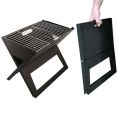 Notebook Portable Flat-Folding BBQ Charcoal Grill, 45x30cm BD-BBQ-10. 