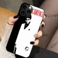 Film Scarface Phone Case For iPhone 11 12 Mini 13 14 15 PRO XS MAX X XR 8 Plus Shell. 