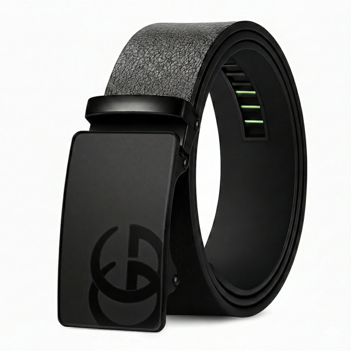 Adjustable Auto Lock Belt for Men Boys| Metal Buckle | PVC Rubber ...
