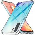 Oppo F15 Back Cover | Oppo Reno 3 Back Cover Transparent Extra Bumper Anti Shock Soft Crystal Clear Case For Oppo F15 | Oppo Reno 3. 