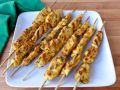 Pack of 60 Pcs - Shashlik Wooden Skewers (Length: 10 .5 inches) BBQ Skewer Sticks. 