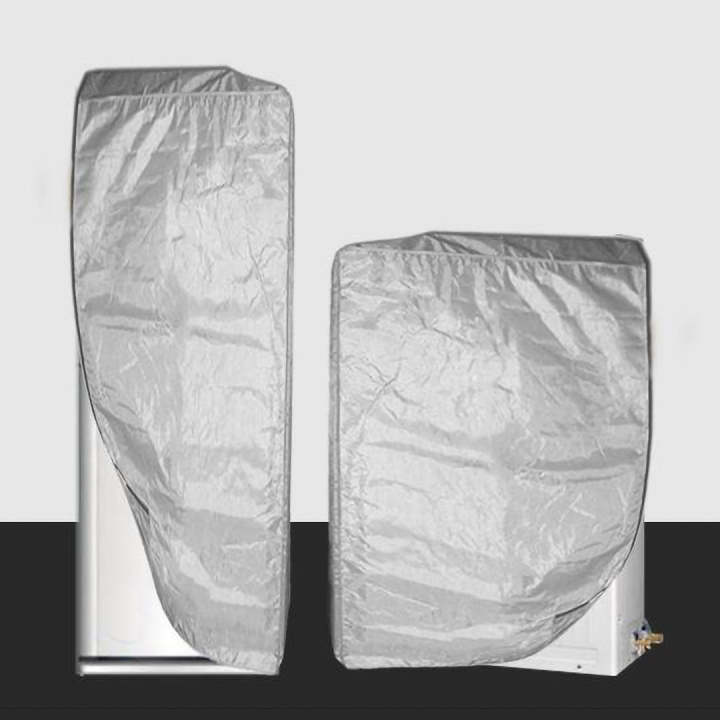 AC Floor stand Tower AC / Floor Standing AC Cover - (Inner + Outer Unit Set) - Silver Grey