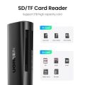 Ugreen 2 in 1 USB Card Reader USB to SD Micro SD TF Card Reader for Computer Laptop Accessories Smart Card Reader SD Card Reader. 