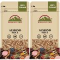 Pack of 2 - Himalayan Almond Slice Finest Quality 100% Pure And Highly Nutritious Bag - 100g each. 