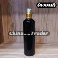 Large capacity Empty (400ml)../Golden Pump Black bottle High Quality Bottle For Shampoo Lotion Oil Soap Gel Empty bottle Container. 