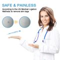 2 In 1 Auto Skin Tag Remover Kit Micro Skin Tag Removal Device Face Care Tools-blue white. 