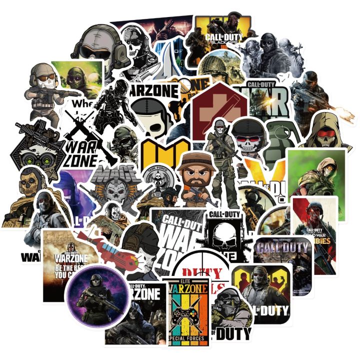 Call%20of%20Duty%20Warzone%20Ghost%20Advance%20Warfare%20Black%20Ops%20Game%20DIY%20Sticker%20Water%20Proof%20Decal%20Vinyl%20for%20Car%20Skateboard,%20Phone,%20Laptop,%20Luggage%20&%20Guitar%20%E2%80%93%2050%20Pieces%20-%20Image%202