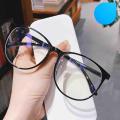 Blue Light Glasses Light Optical Transparent Eyewear Round Spectacle for Computer Eye Fashion. 