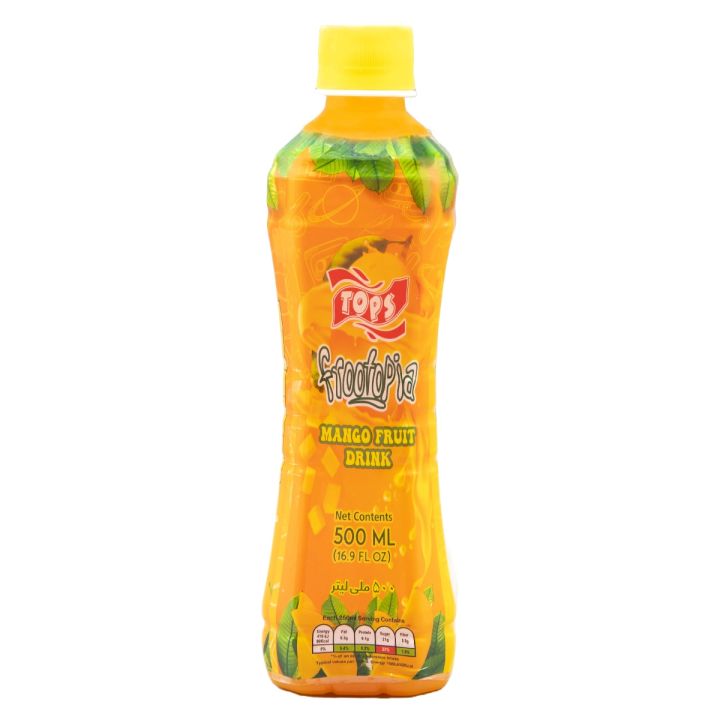 Tops Frootopia Mango Juice 500ml x 12 PET Bottles