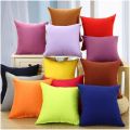 Pack Of 2 Cushion Cover  Plain Solid Color (16 x 16 inches) -  Beddy's Studio. 