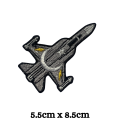 Pakistan Air Force Fighting Jet Embroidered Iron On Patch Sew On Badge Bags Caps Jeans Jackets Clothes Applique. 