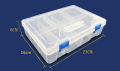 F240 Double Layer Component BF-240 Double Layer 8 Partitions Transparent Plastic Storage Box Craft Box Components Box Jewelry Boxox Parts Box Storage Box Tool Box F-240 Electronic Component Box. 