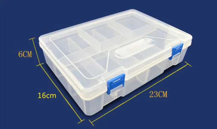 F240%20Double%20Layer%20Component%20BF-240%20Double%20Layer%208%20Partitions%20Transparent%20Plastic%20Storage%20Box%20Craft%20Box%20Components%20Box%20Jewelry%20Boxox%20Parts%20Box%20Storage%20Box%20Tool%20Box%20F-240%20Electronic%20Component%20Box%20-%20Image%206