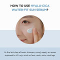 Centella Asiatica Hyaluronic Acid Water Sense Sunscreen Lotion Moisturizing Repair Lotion Long Lasting Sun Protection Non-greasy. 