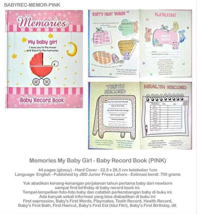 Memories%20Baby%20Record%20Book%20-%20Baby%20Girl%20-%20Pink%20-%20Image%204