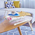 Tabletop Ironing Board with Folding Legs Small Steel Table Top Ironing Board Suitable for Home Sewing Traveling. 