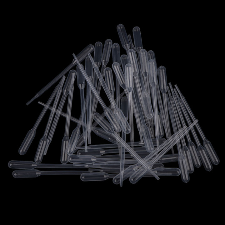 100Pcs 0.5ML Plastic Disposable Pipettes Squeeze Transfer Pipettes Dropper For Silicone Mold UV Epoxy Resin Jewelry Making Mushen