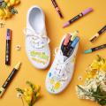 【HOT】 1 Pcs Japan Uni Posca Markers PC-1M Paint Pen POP Poster Graffiti Advertising Waterproof Student Office Stationery Art Supplies. 