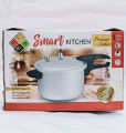 Smart Kitchen Pressure Cooker Stainless Steel Double bottom heavy weight Size 9,, 11 13 Litre. 