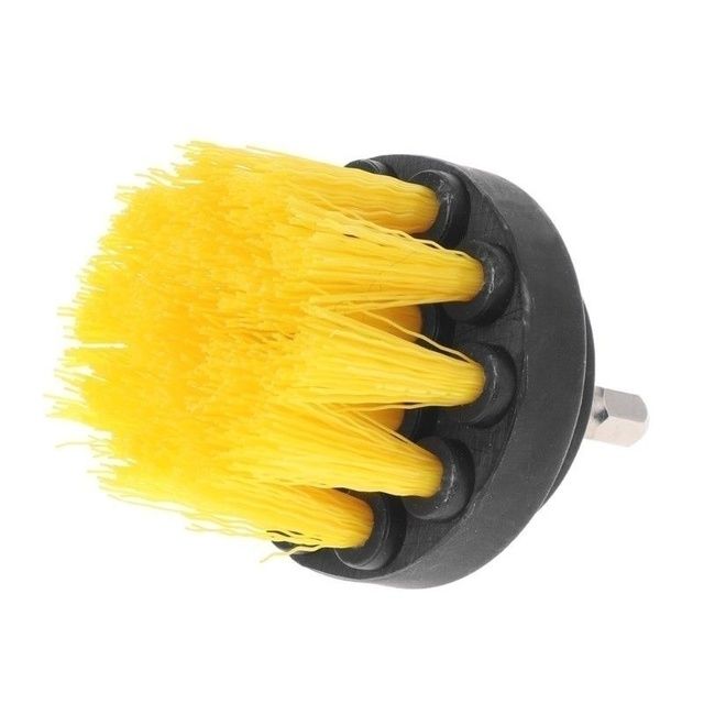 1pc Electric Power Drill Scrubber Nylon Cleaning Brush For Bathtub Carpet Glass Tires Toilet Floors Rust Remover Car Cleaner Kit