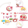 Baby Musical Baby Crib Mobile with Hanging Rotation Toys Baby Remote Control Cot Mobile Music Box Rotating Animals Rattles Ceiling Star Projection Nursery Toys Musical Bed Bell Multi-Function toy For Babies Boy Girl 0-24 Months Newborn Sleep With Melodies. 