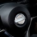 2X for Nissan Bling Car Steering Wheel Logo Decorative Diamond Crystal Shiny Decal Decoration Cover Sticker Ring. 